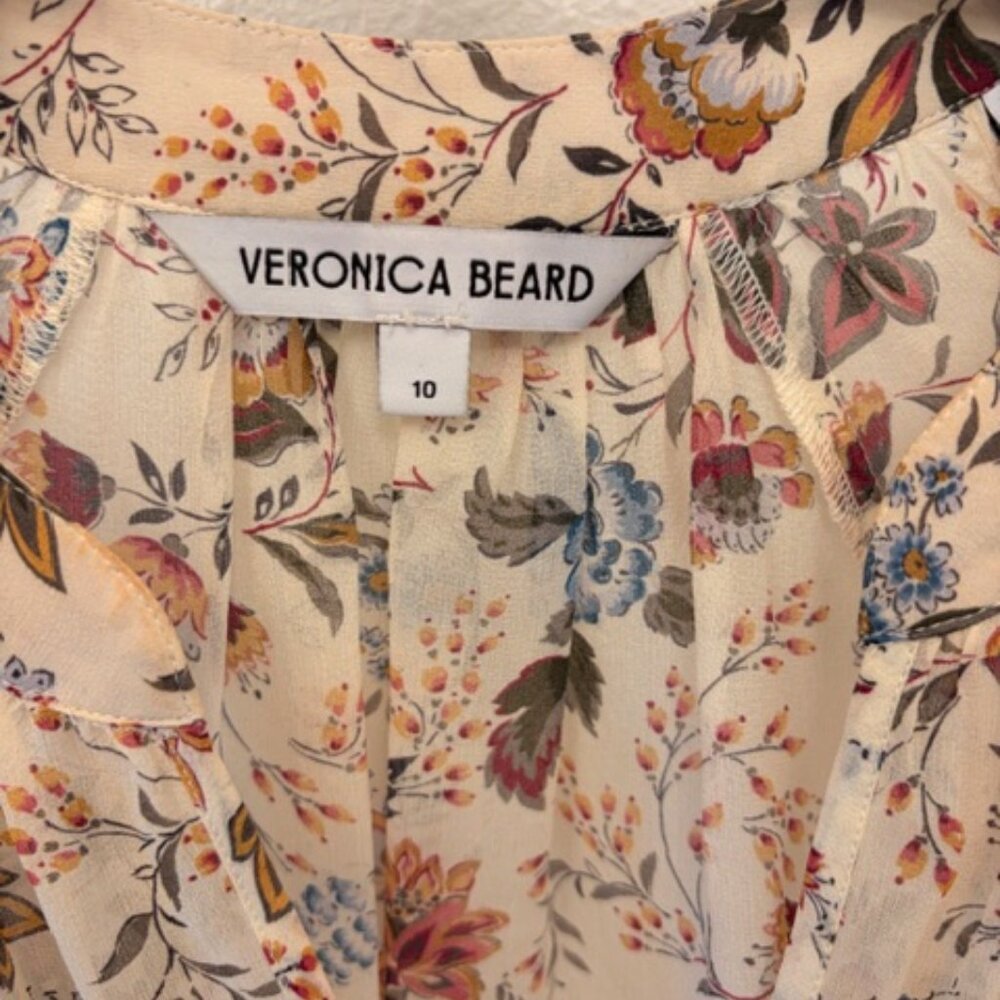 Veronica Beard Floral Blouse - Picture 4 of 4